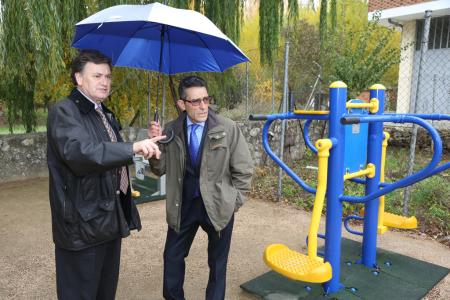 Imagen El Presidente de la Diputación visita Sacramenia