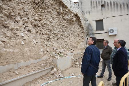 Imagen La Diputación acondicionará un muro de contención en Cuevas de Provanco