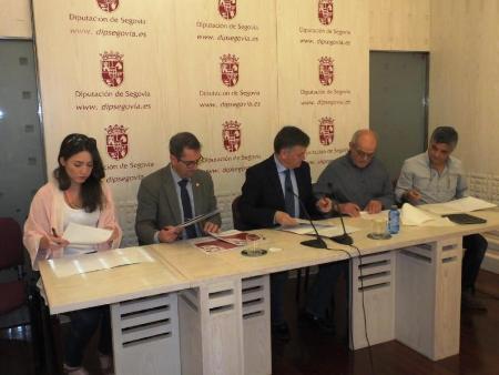Imagen La Diputación renueva su apoyo a los cuatro grupos de acción local de la provincia