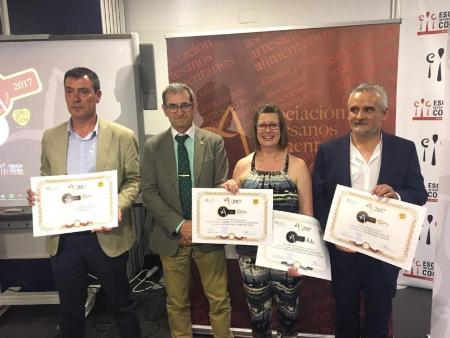 Imagen Quesería de Sacramenia, Delicias de Cuéllar y La Criba de Valseca, premios oro Artesanos