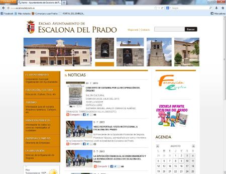 Imagen La nueva sede electrónica de Escalona del Prado ya está en servicio