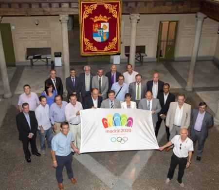 Imagen Segovia y sus deportistas olímpicos muestran su apoyo a la candidatura de Madrid 2020