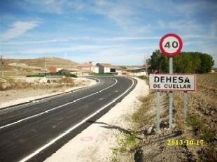 Imagen La Diputación finaliza el acondicionamiento de la Carretera que une Dehesa Mayor con Fuentes de Cuéllar