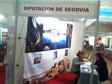 Imagen La Diputación promociona el futuro Palacio de Congresos de Segovia en Euromed en Sevilla