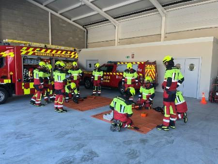 Imagen Los cabos-jefes de dotación del SPEIS de la Diputación de Segovia reciben la formación que les va a permitir afrontar con garantías su labor en la cadena de mando