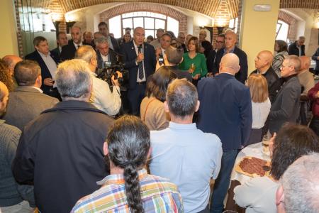 Imagen Los alcaldes de la provincia se encuentran en la tradicional convocatoria de Navidad de la Diputación