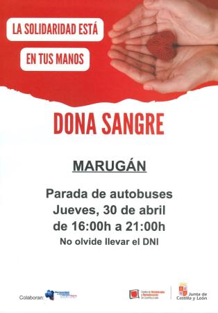 Imagen MARUGÁN ACOGE UNA JORNADA DE DONACIÓN DE SANGRE