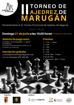 Imagen II TORNEO DE AJEDREZ