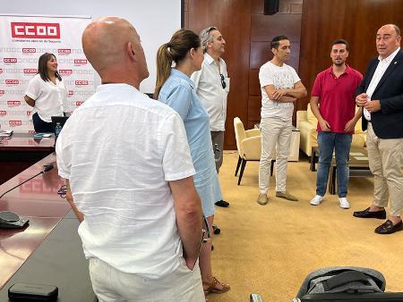 Imagen La Casa del Sello acoge la reunión ordinaria de la Ejecutiva autonómica de Comisiones Obreras de Castilla y León