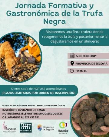 Imagen La Diputación de Segovia colabora con HOTUSE y SEGOTRUF en una nueva Jornada Formativa y Gastronómica de la Trufa Negra