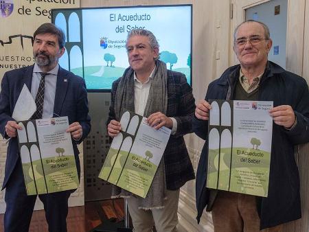 Imagen ‘El Acueducto del Saber’ pasará por veinte municipios de la provincia gracias a la colaboración entre la Diputación y la Universidad de...